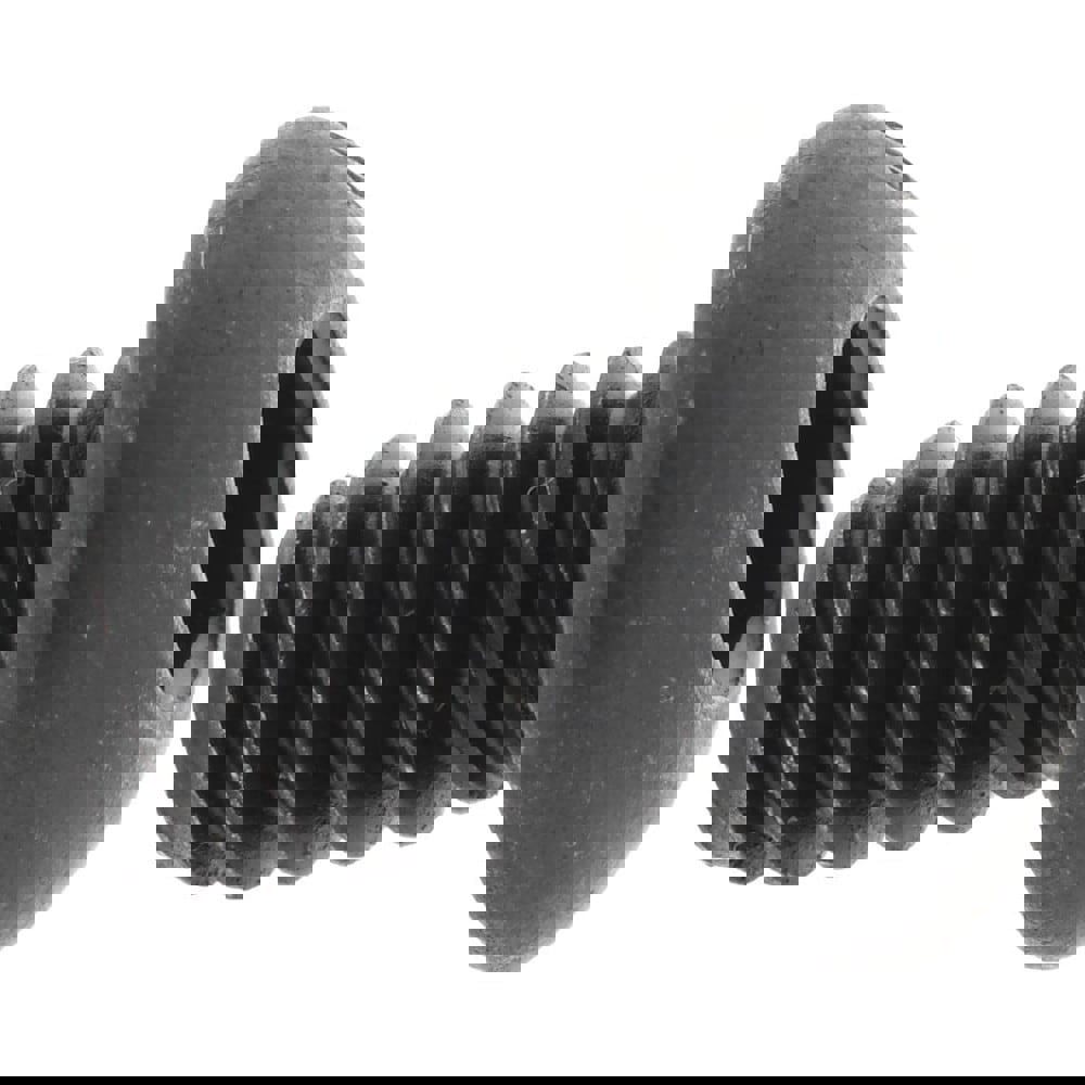 Button Socket Cap Screw: 1/4-20 x 3/8, Alloy Steel, Black Oxide Coated