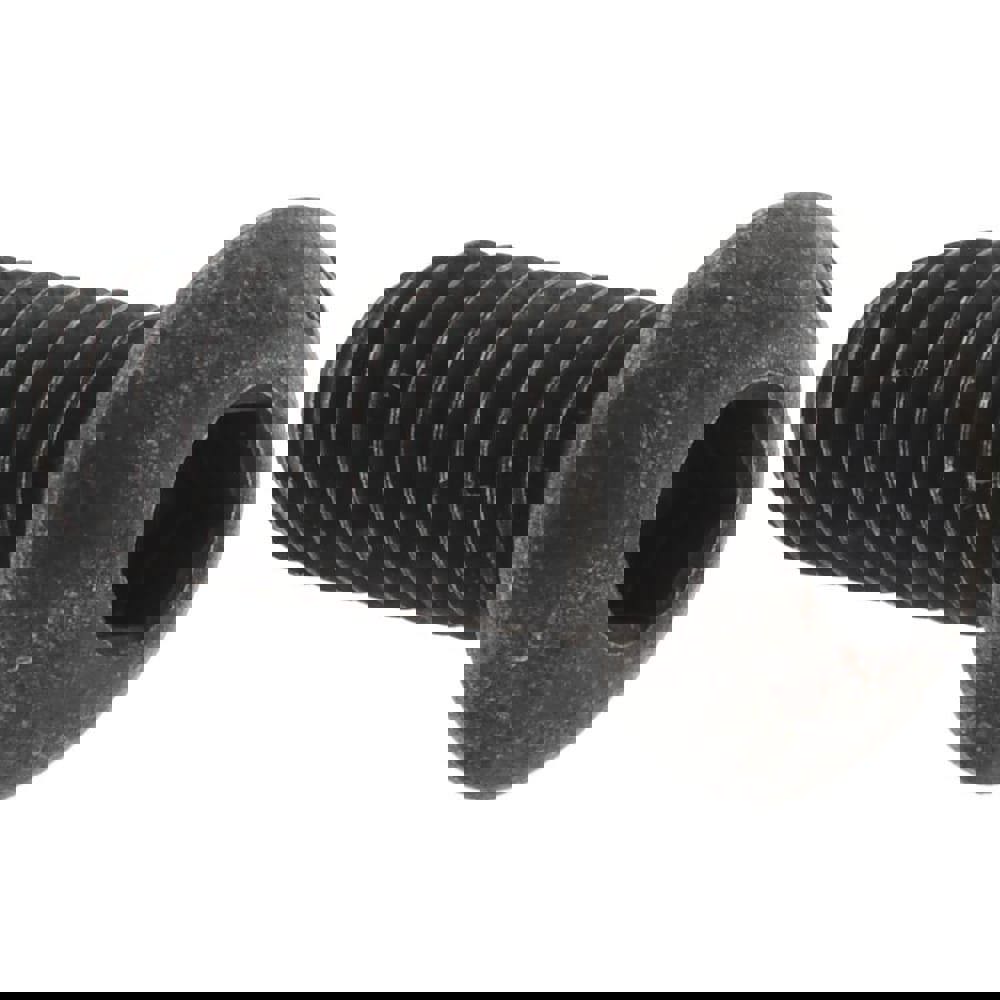 Button Socket Cap Screw: 1/4-20 x 5/8, Alloy Steel, Black Oxide Coated