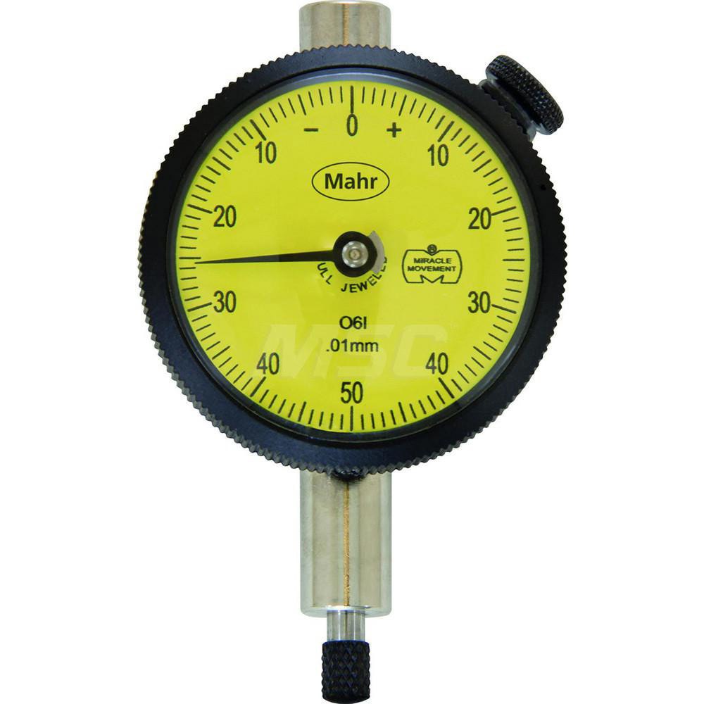 Dial Drop Indicators; Dial Diameter (Decimal Inch): 1.7700 ; Calibrated: No ; Revolution Counter: No ; AGDGpNo: 1 ; Range Per Revolution (mm): 0.20