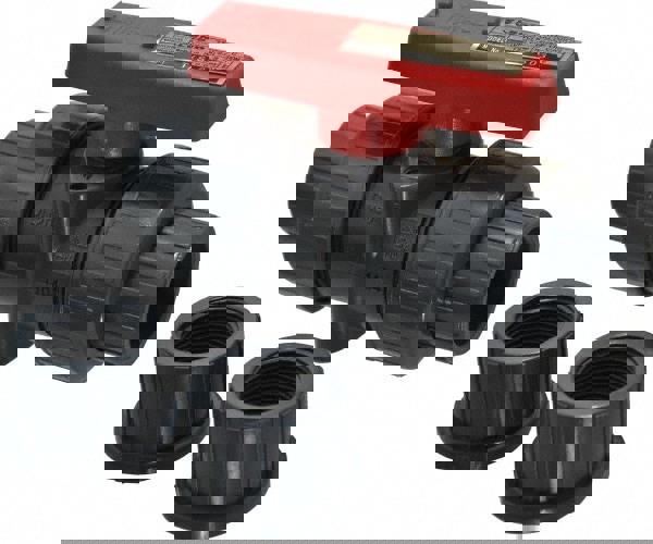 True Union Manual Ball Valve: 3/4