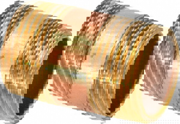 Brass Pipe Nipple: Threaded on Both Ends, 2