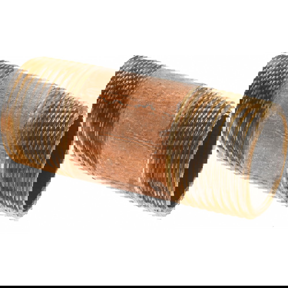 Brass Pipe Nipple: Threaded on Both Ends, 3