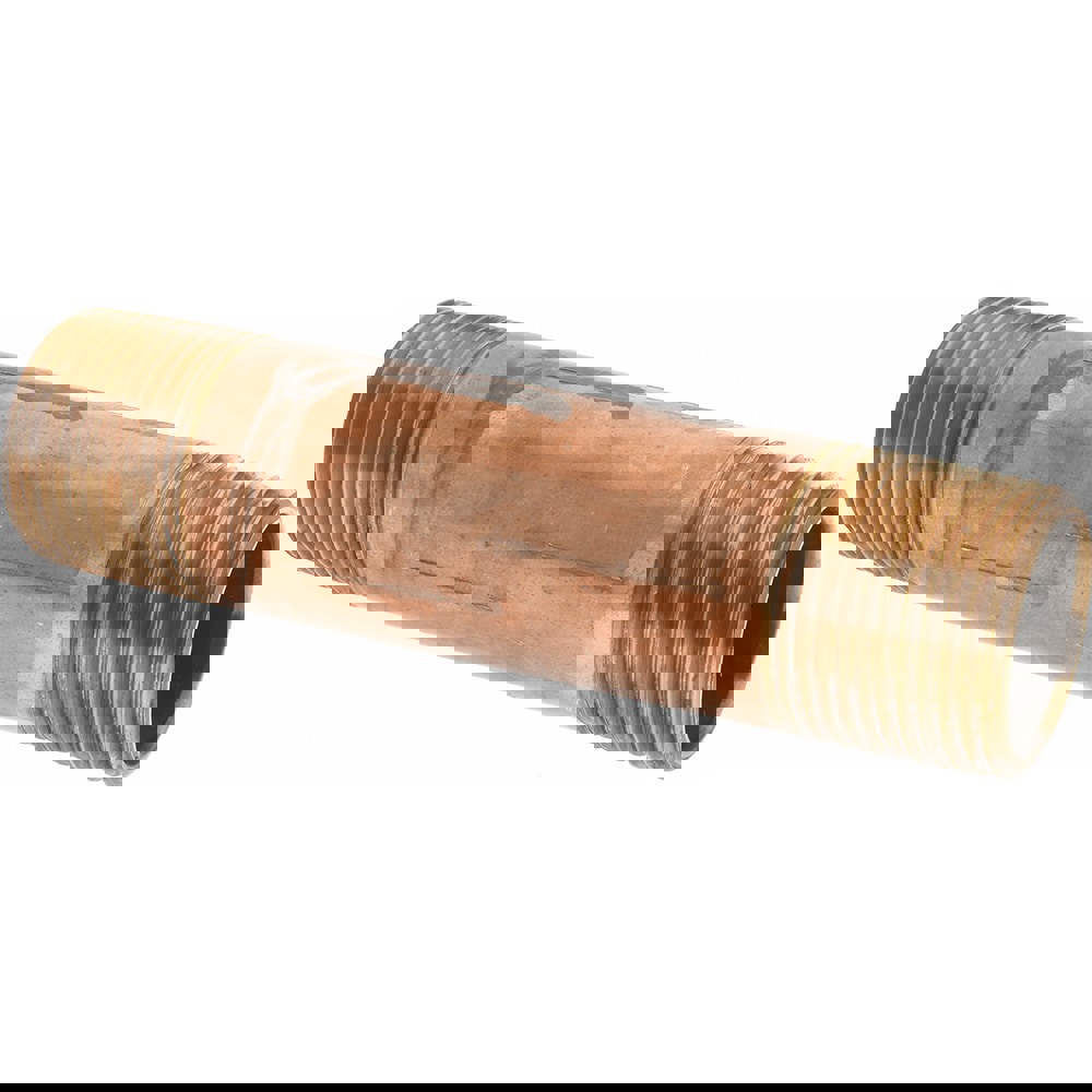 Brass Pipe Nipple: Threaded on Both Ends, 5