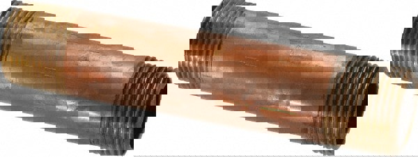 Brass Pipe Nipple: Threaded on Both Ends, 6