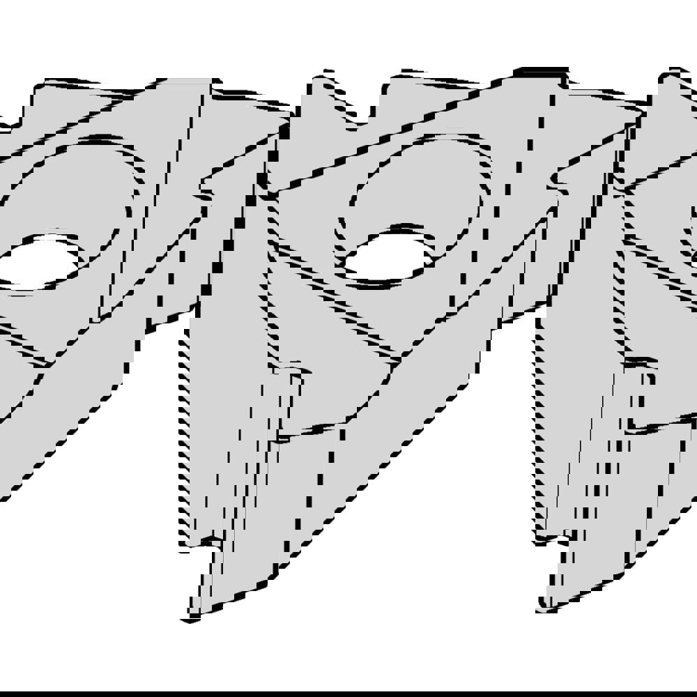 Laydown Threading Insert: 3ERAG55 TN6025, Carbide