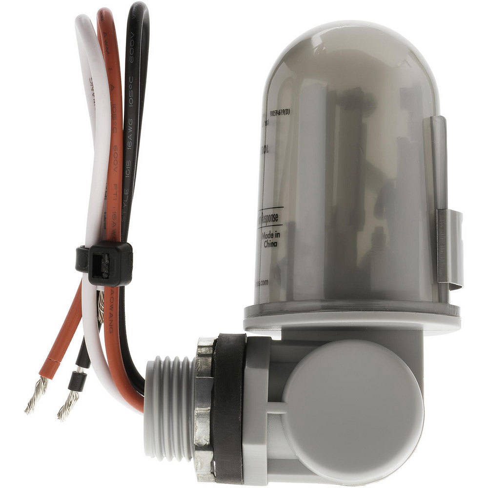 Photoelectric Sensors; Sensor Type: Dusk to Dawn; Photoelectric ; Output Circuit Type: SPDT ; Maximum Nominal Sensing Distance: 30.48m ; Operation Mode: Dark-On ; Voltage: 480.00 ; Amperage: 4.0000