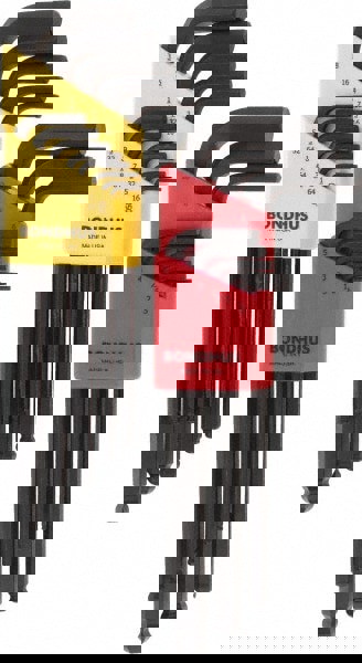 22 Piece L-Key Ball End Hex Key Set