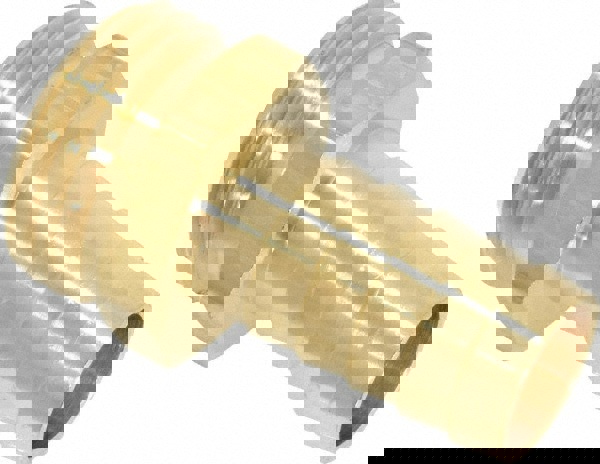 Garden Hose Fitting: Standard Shank Male, 3/4