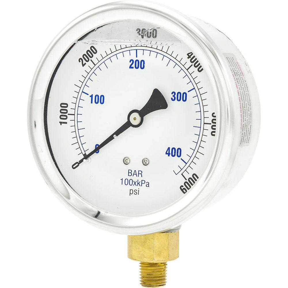 Pressure Gauge: 4
