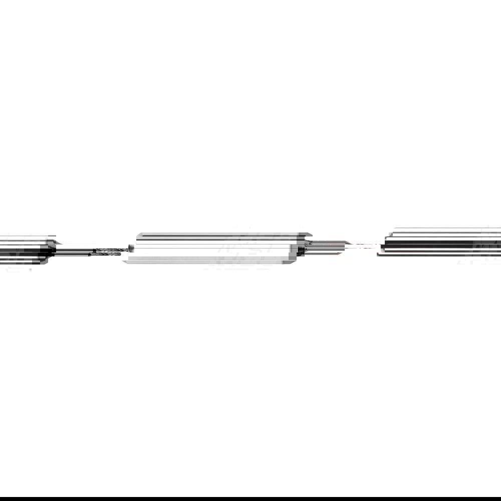 Micro Drill Bit: #76, 130 &deg; Point, Solid Carbide