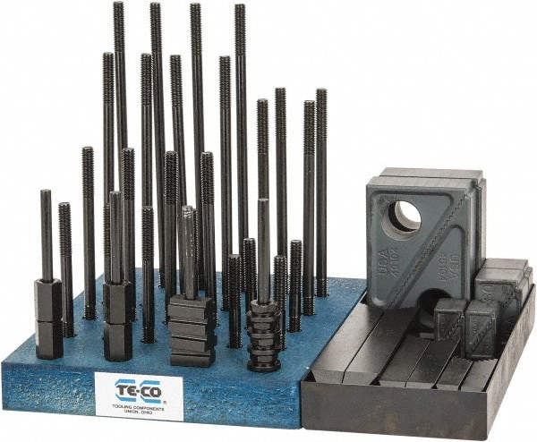 50 Piece Fixturing Step Block & Clamp Set with 1