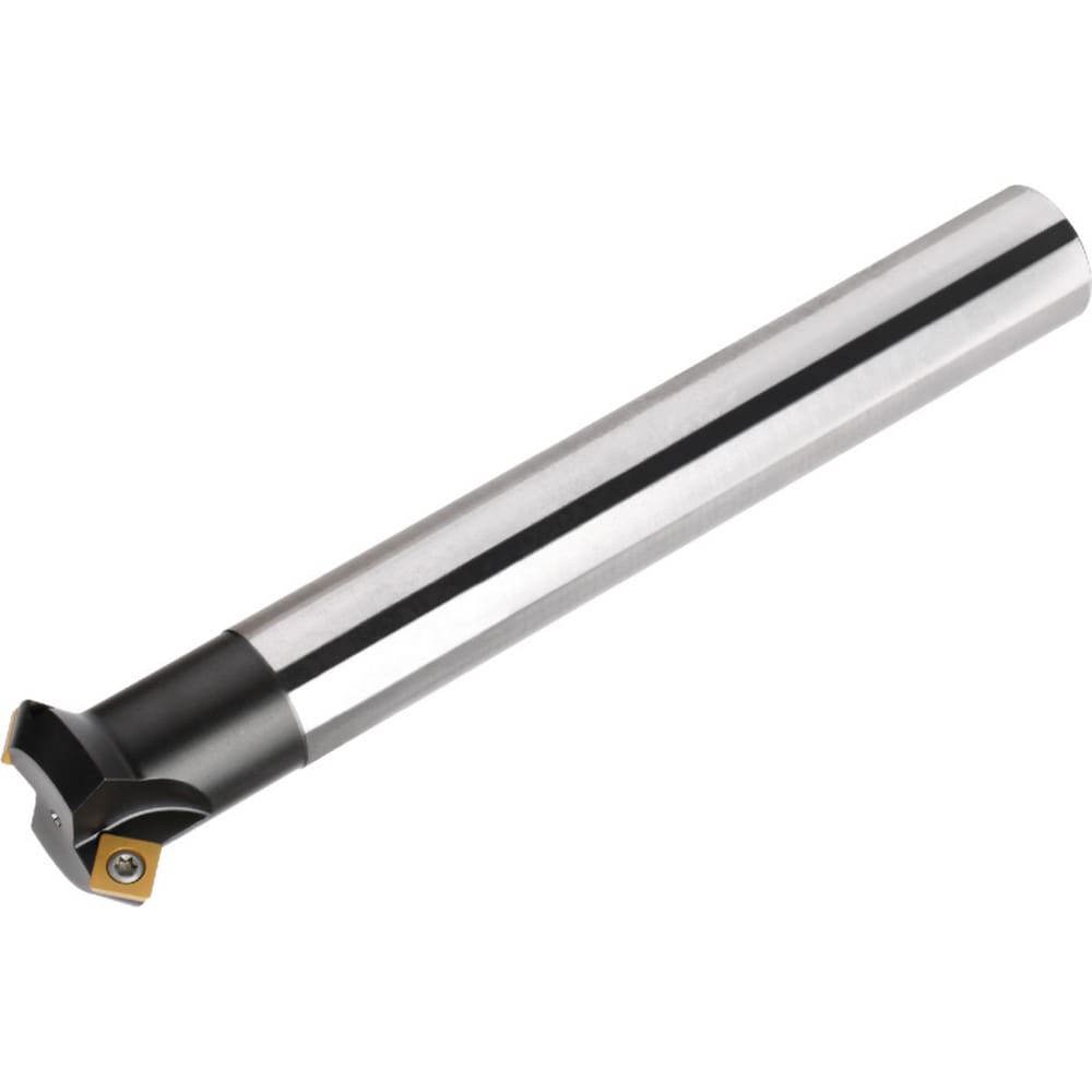 Indexable Chamfer & Angle End Mills; Minimum Cutting Diameter (mm): 25.00 ; Maximum Cutting Diameter (mm): 37.80 ; Lead Angle: 45 ; Maximum Depth of Cut (mm): 6.40 ; Compatible Insert Size Code: SD..0903.. ; Shank Diameter (mm): 0.25