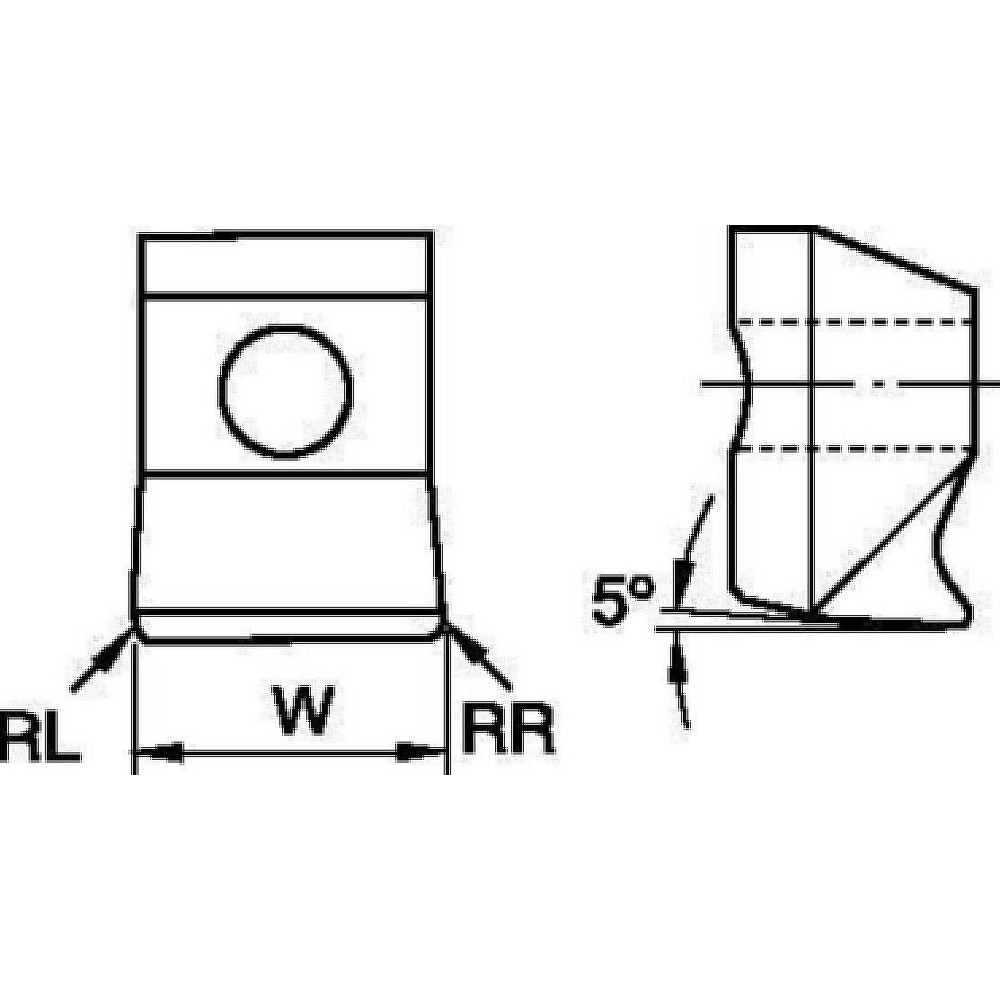 Grooving Inserts; Insert Style: LGN1 ; Insert Size Code: 10 ; Cutting Width (Decimal Inch): 0.3996 ; Insert Hand: Neutral ; Maximum Depth of Cut (Decimal Inch): 1.0000 ; Insert Material: Carbide