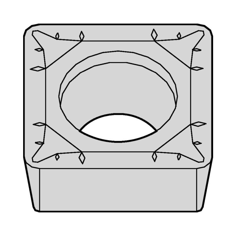 Turning Insert: SCGT432AL3, Carbide