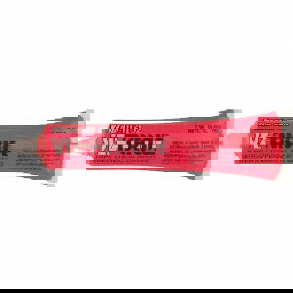 Visual Vibratory Indicator Marker: Red, Tamperproof, Squeeze Tube Point