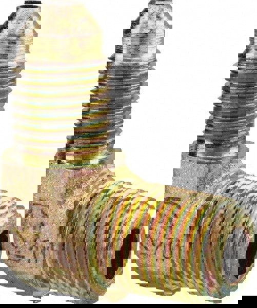 Steel Flared Tube 90 Deg Male Elbow: 3/16