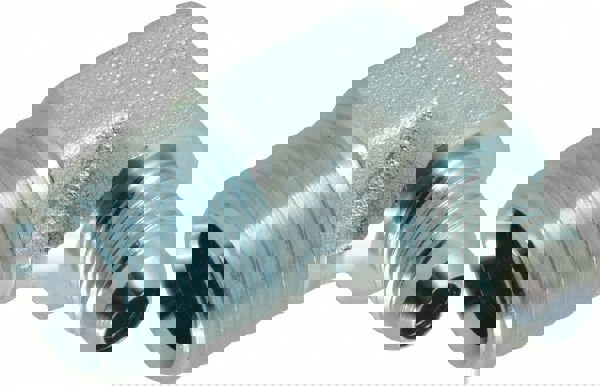 Steel Flared Tube 90 Deg Male Elbow: 3/8