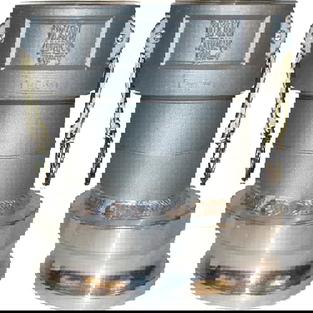 Suction & Discharge Hose Couplings; Type: 2 x 2-1/2 Type DA Jump Size Coupling ; Coupling Type: Cam & Groove ; Coupling Descriptor: Jump Size Coupler x Adapter ; Material: Aluminum ; Coupler Size (Fractional Inch): 2 ; Thread Size: Non-Threaded