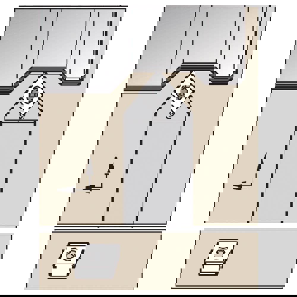 Indexable Turning Toolholders; Toolholder Style: 12157 ; Hand of Holder: Left Hand ; Lead Angle: 53.000 ; Insert Compatibility: CC..0602.. ; Insert Holding Method: Screw ; Shank Width (mm): 8.00