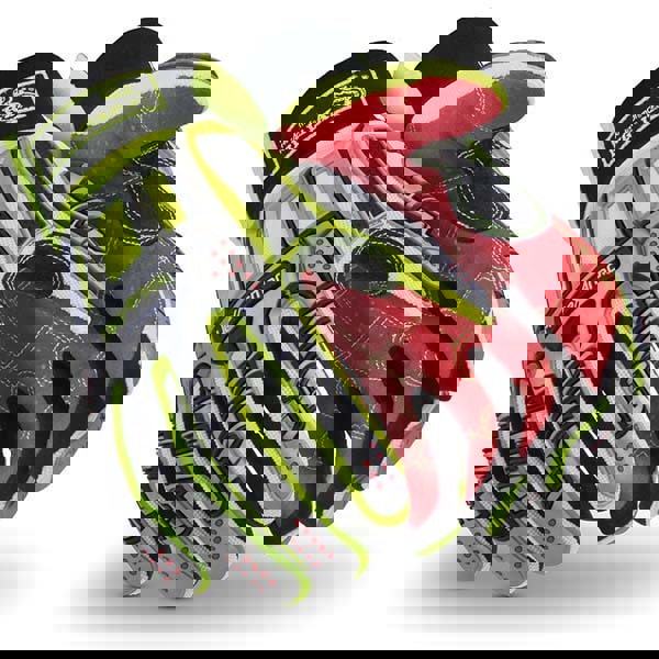 Cut & Puncture-Resistant Gloves: Size L, ANSI Cut A6, ANSI Puncture 4, Synthetic Leather