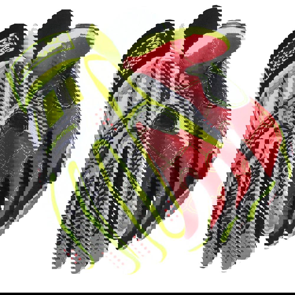 Cut & Puncture-Resistant Gloves: Size XL, ANSI Cut A6, ANSI Puncture 4, Synthetic Leather