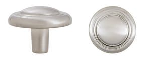 1-1/4 DIA CAB KNOB W/ SCRW SN