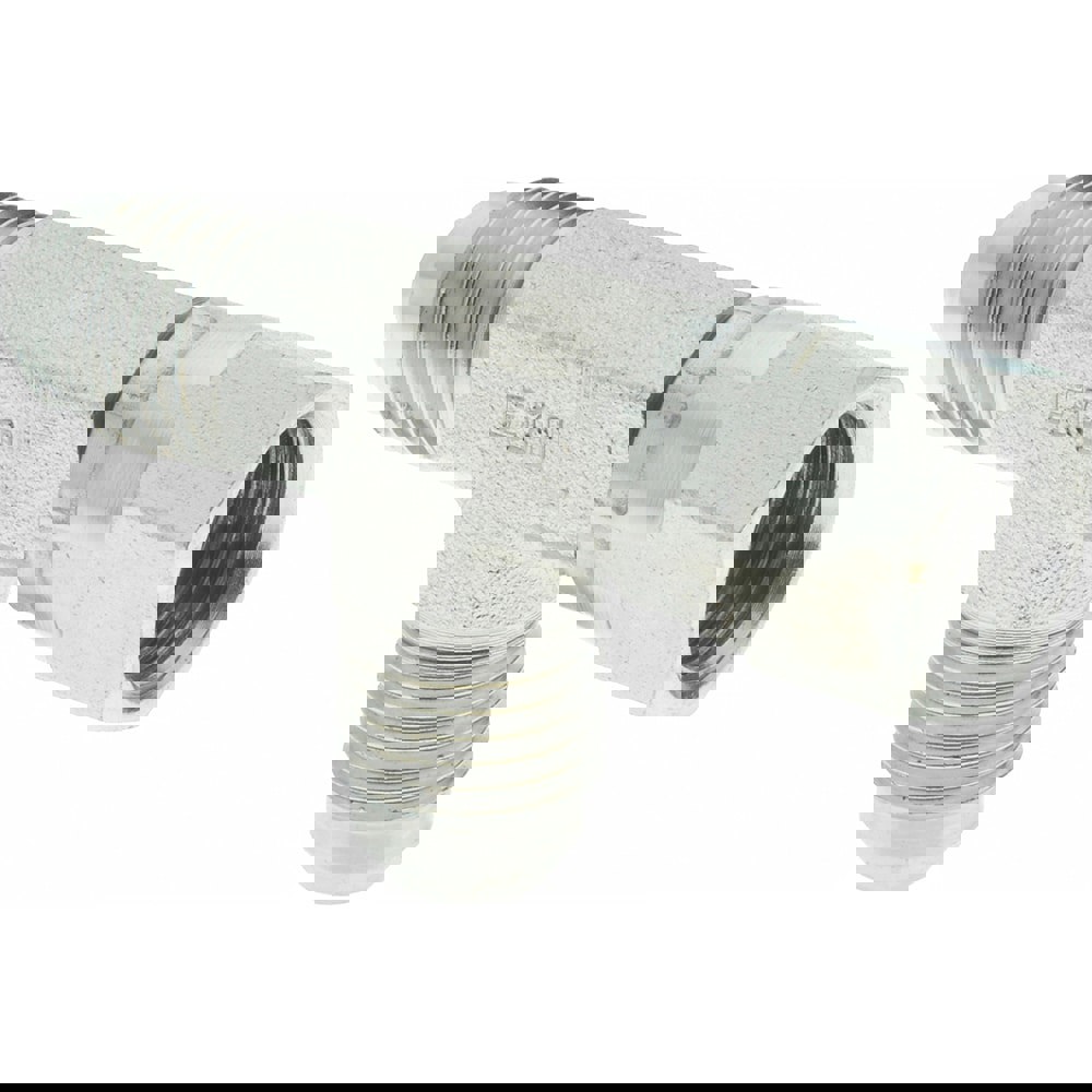 Steel Flared Tube Swivel Nut Run Tee: 3/8