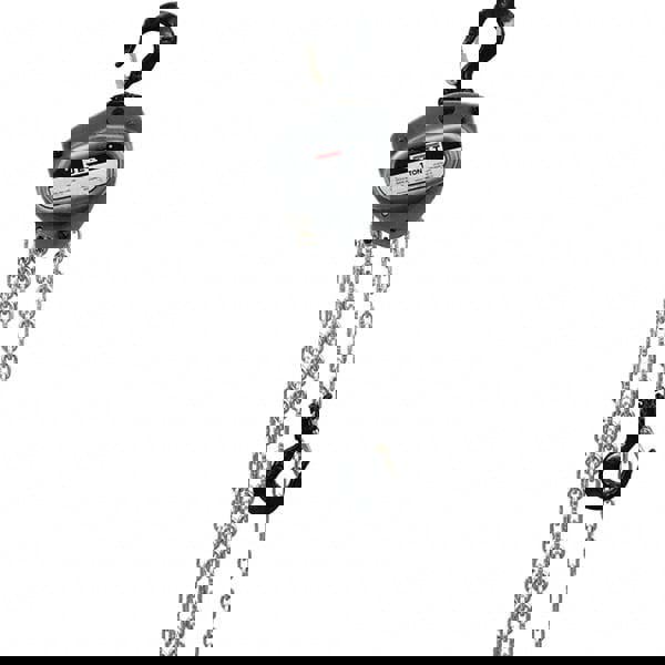 Manual Hand Chain Hoist: 2,200 lb Working Load Limit, 15' Max Lift