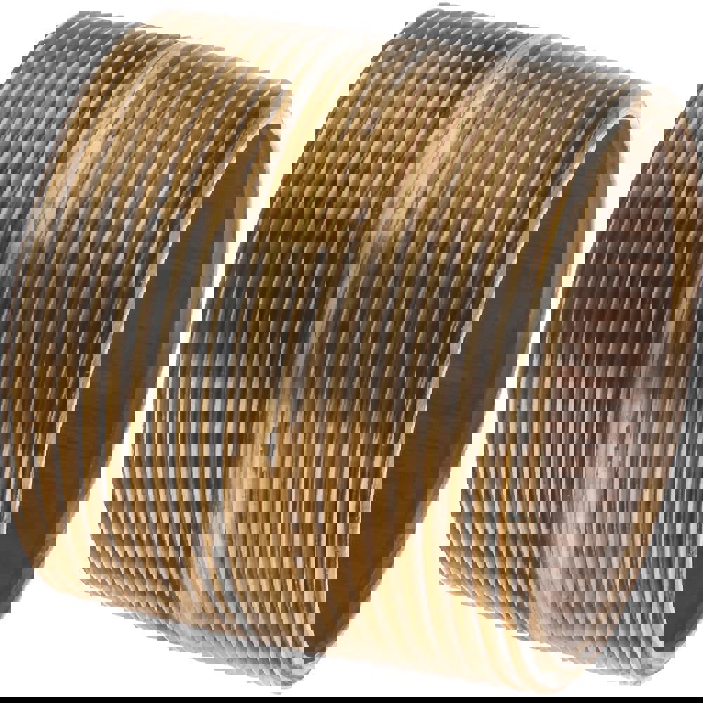 Brass Pipe Nipple: Threaded on Both Ends, 2