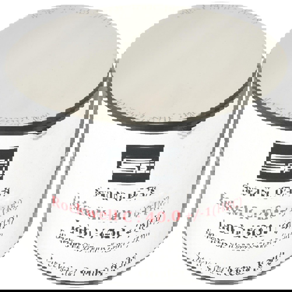 Hardness Calibration Test Blocks; Block Type: Test ; Scale Type: Leeb D ; Minimum Hardness: 40 HRC ; Maximum Hardness: 45 HRC ; Hardness Range Description: Mild