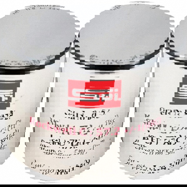 Hardness Calibration Test Blocks; Block Type: Test ; Scale Type: Leeb D ; Minimum Hardness: 55 HRC ; Maximum Hardness: 59 HRC ; Hardness Range Description: High ; UNSPSC Code: 41114600