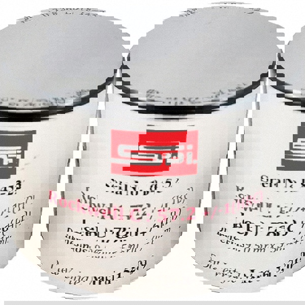 Hardness Calibration Test Blocks; Block Type: Test ; Scale Type: Leeb D ; Minimum Hardness: 20 HRC ; Maximum Hardness: 25 HRC ; Hardness Range Description: Low