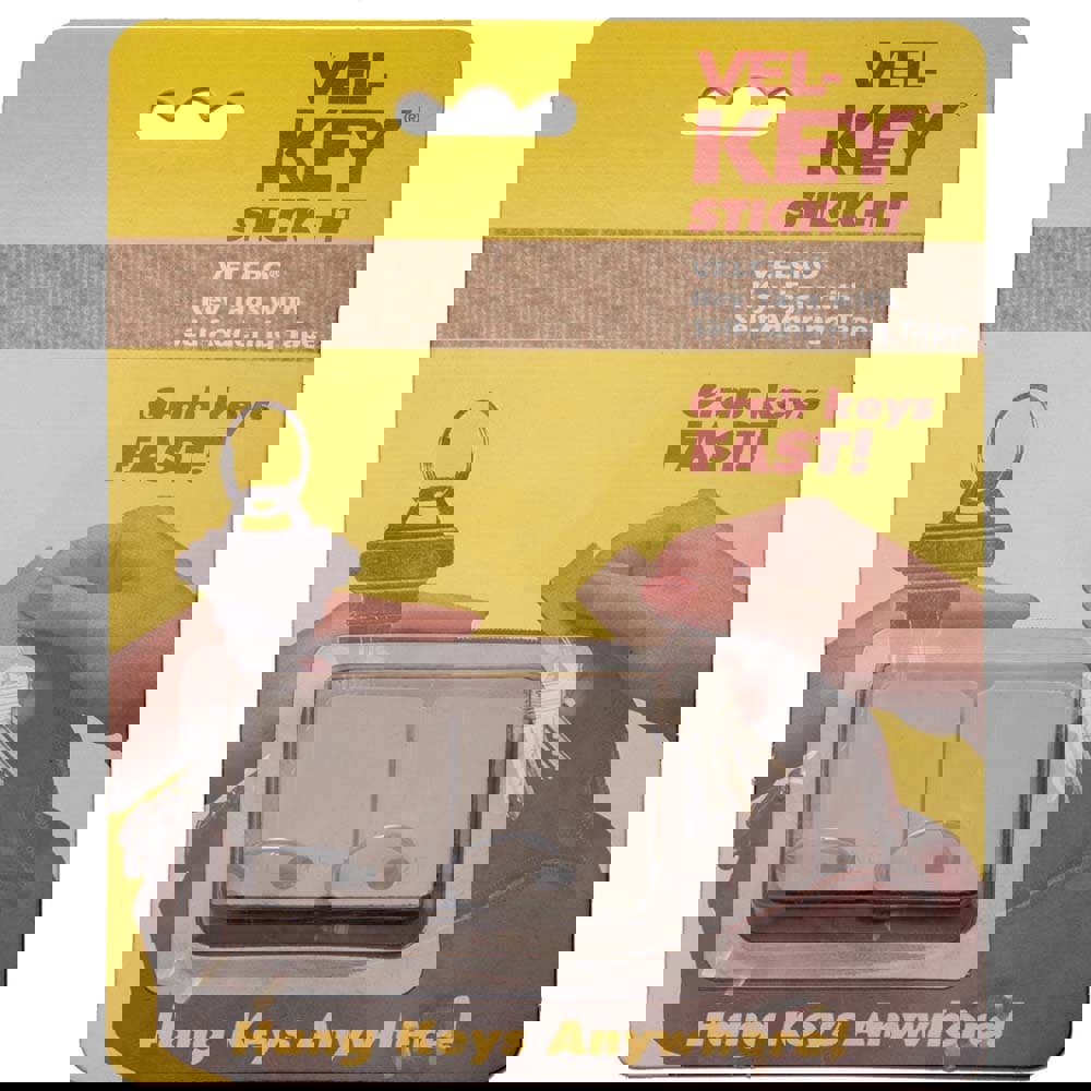 Key Control; Type: Key Duo Tag ; Number of Keys: 0 ; Color: Tan ; Width (Inch): 1