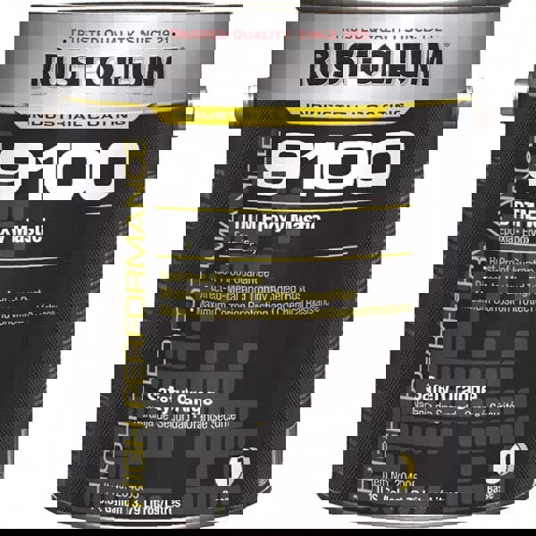 Protective Coating: 1 gal Can, Gloss Finish, Orange