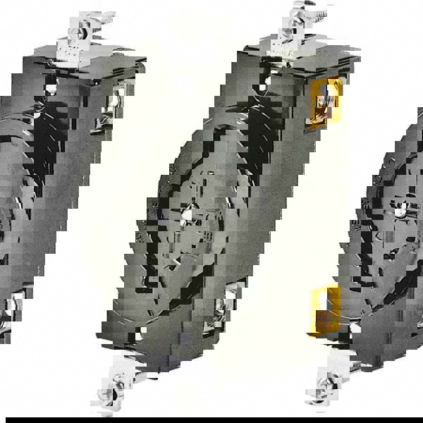 Twist Lock Receptacles; Receptacle/Part Type: Receptacle; Gender: Female; NEMA Configuration: Non-NEMA; Flange Style: No Flange; Amperage: 20 A; 30 A; Number Of Poles: 3; Number Of Wires: 4; Resistance Features: Impact-Resistant; Number of Poles: 3; Groun