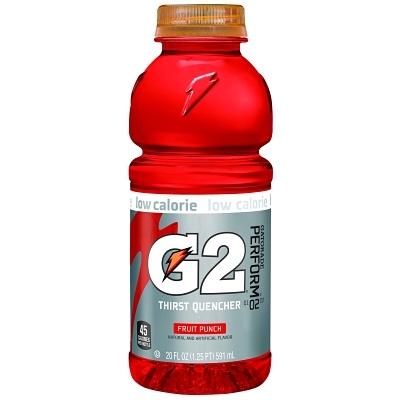 Activity Drink: 20 oz, Bottle, Fruit Punch, Ready-to-Drink