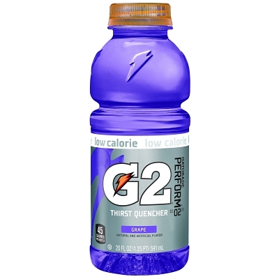 Activity Drink: 20 oz, Bottle, Grape, Ready-to-Drink