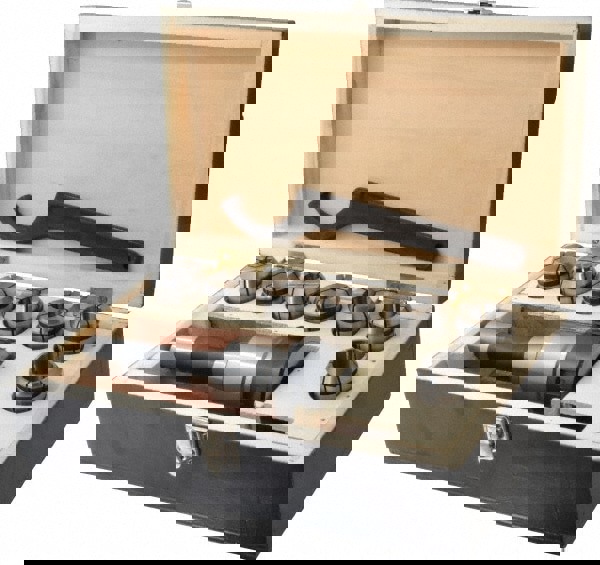 R8 Taper Shank, Full Grip Collet Chuck Set