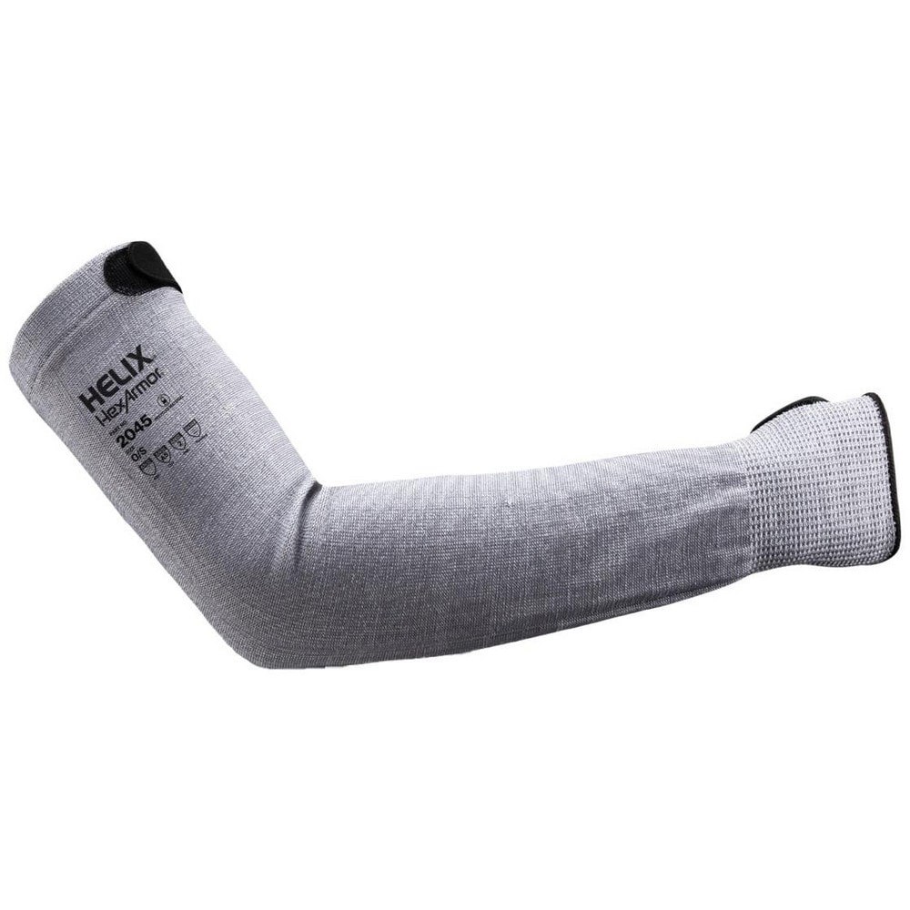 Sleeves; Size: Universal ; Material: HPPE ; Color: Gray ; Closure Type: Slip-On ; Overall Length: 18.00in ; ANSI/ISEA Cut Resistance Level: A5