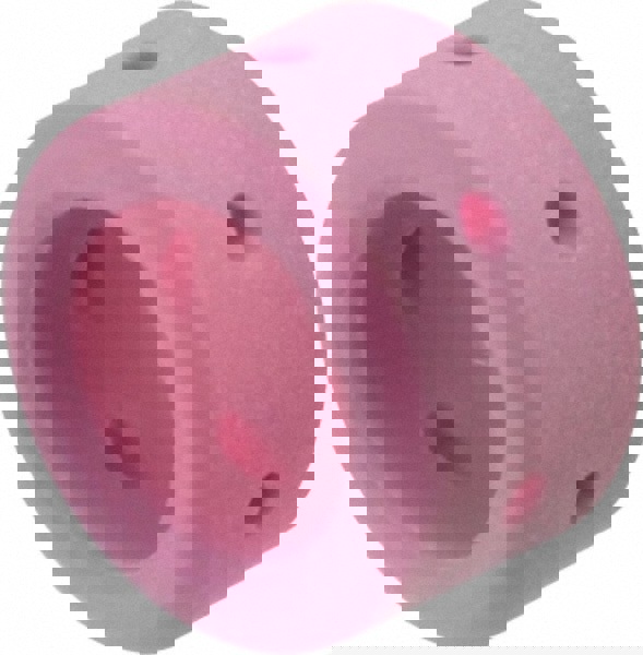 Plasma Cutter Pink Swirl Baffle