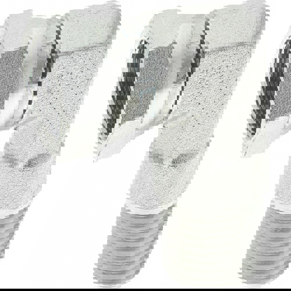 Industrial Pipe 90 &deg; Elbow Adapter: 1/2-14 Female Thread, 1/2-14 Male Thread, FNPSM x MNPT