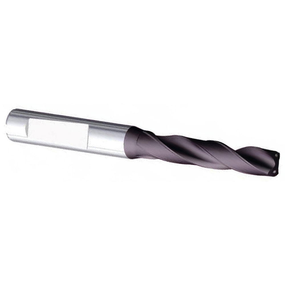 Jobber Length Drill Bit: 5.55 mm (0.2185) Dia, 140 deg, Solid Carbide