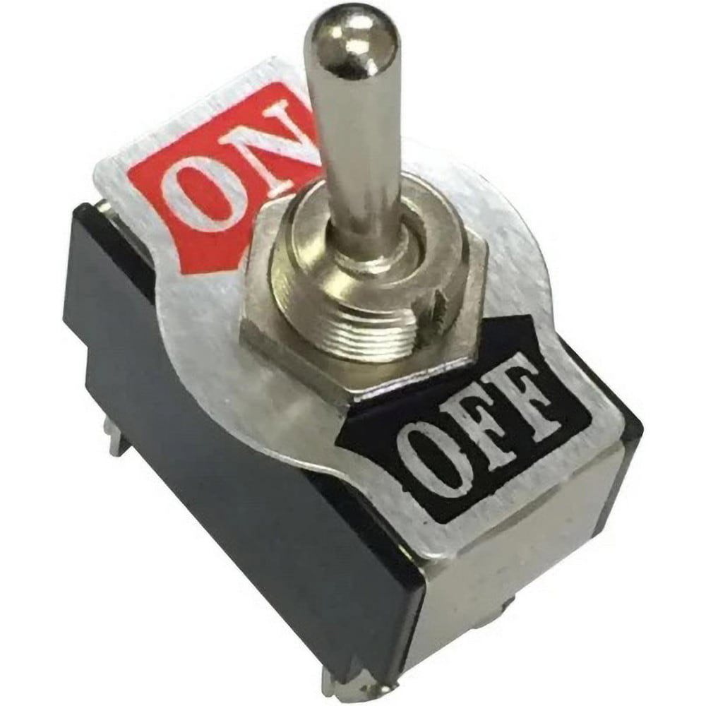 Automotive Switches; Switch Type: Starter ; Number Of Connections: 2 ; Sequence: On-Off ; Amperage: 20 ; Voltage: 12 ; Color: Silver