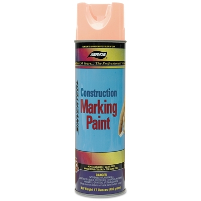 FLUORESCENT ORANGE 16 OZW/B MARKING PAIN