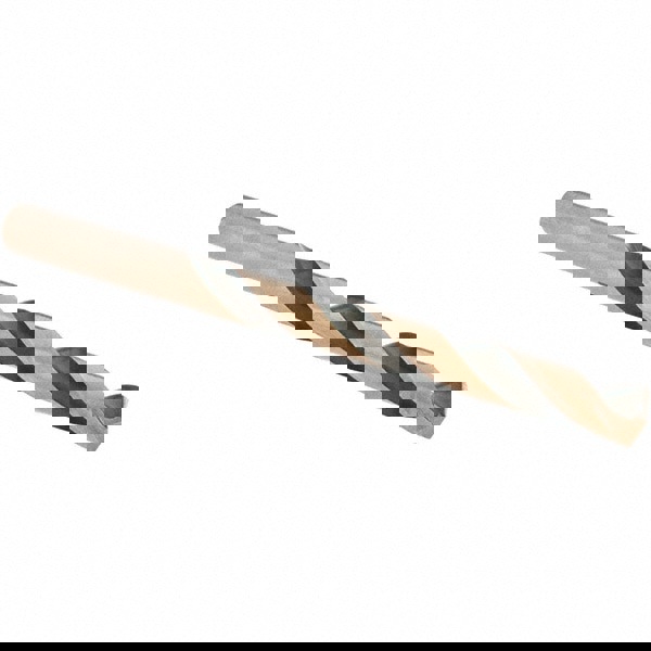 Mechanics Drill Bit: 8 mm Dia, 135 &deg; Point, High Speed Steel, Straight-Cylindrical Shank, Split Point