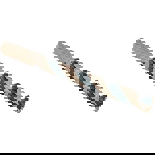 Mechanics Drill Bit: 9.5 mm Dia, 135 &deg; Point, High Speed Steel, Straight-Cylindrical Shank, Split Point