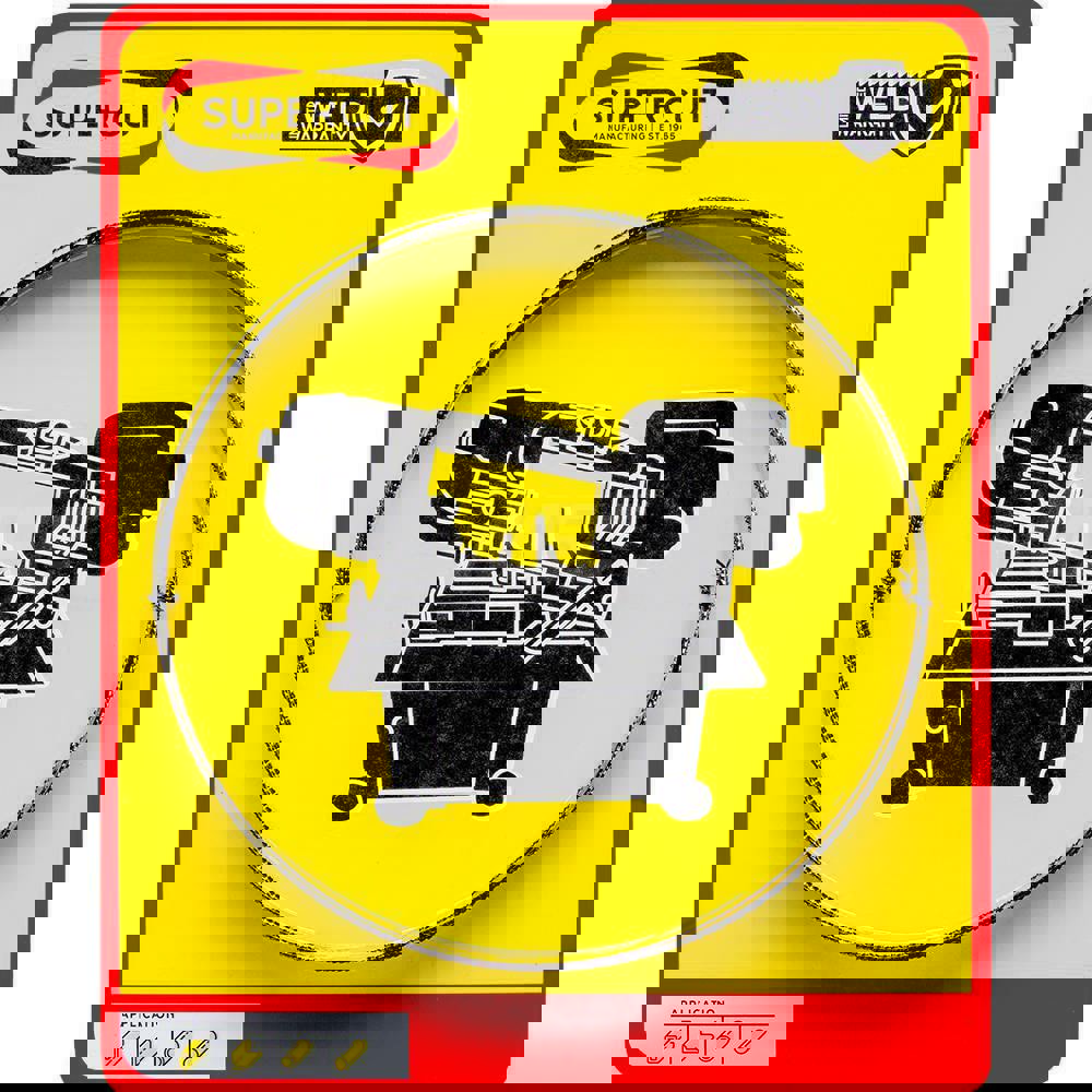 Welded Bandsaw Blade: 10' 10