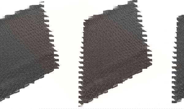 Anti-Fatigue Mat: 5' Long, 3' Wide, 1/2 Thick, Vinyl, Beveled Edges, Light-Duty