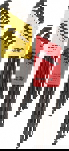 22 Piece L-Key Ball End Hex Key Set