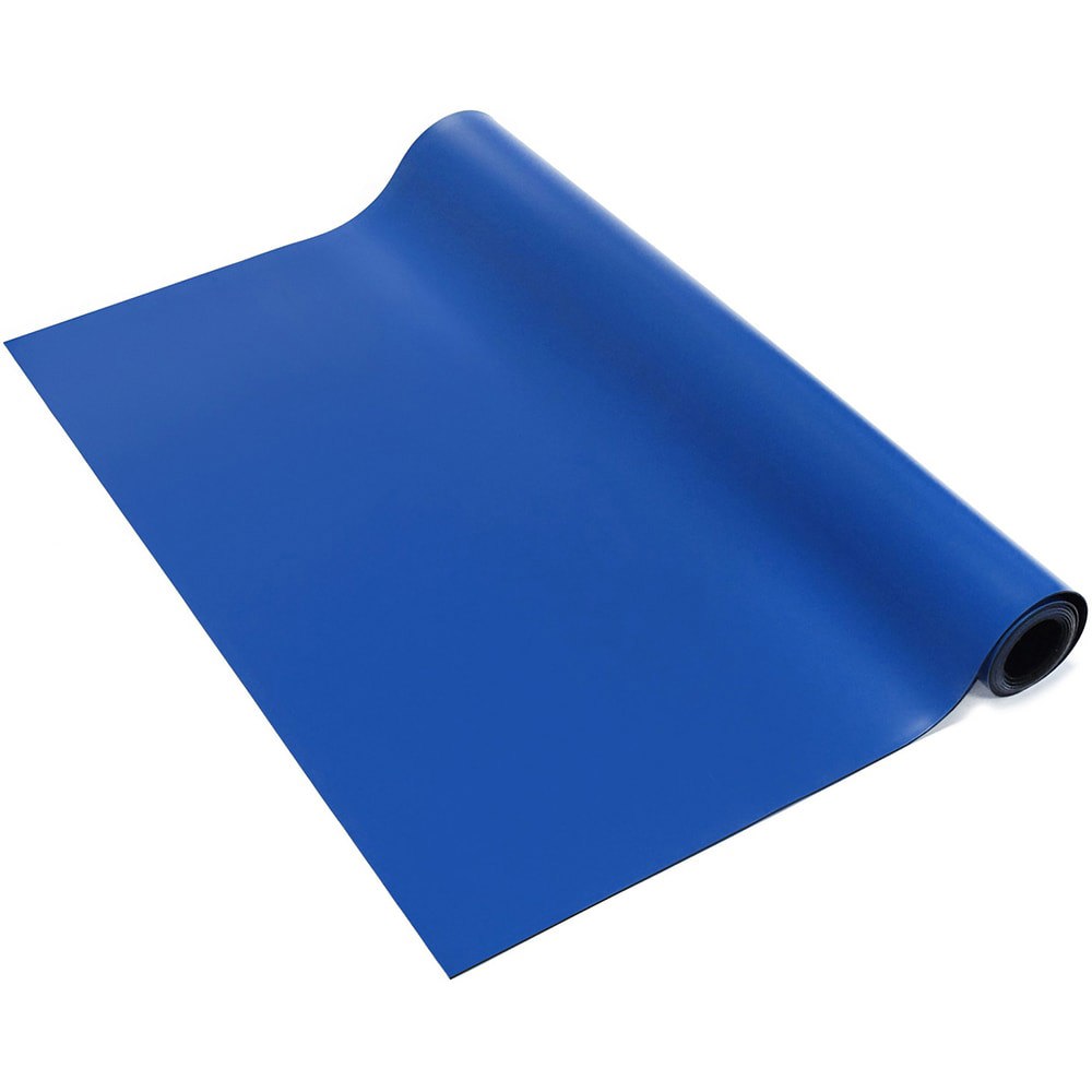 Anti-Static Table Mat: Rubber, 10' OAL, 3' OAW, 0.08